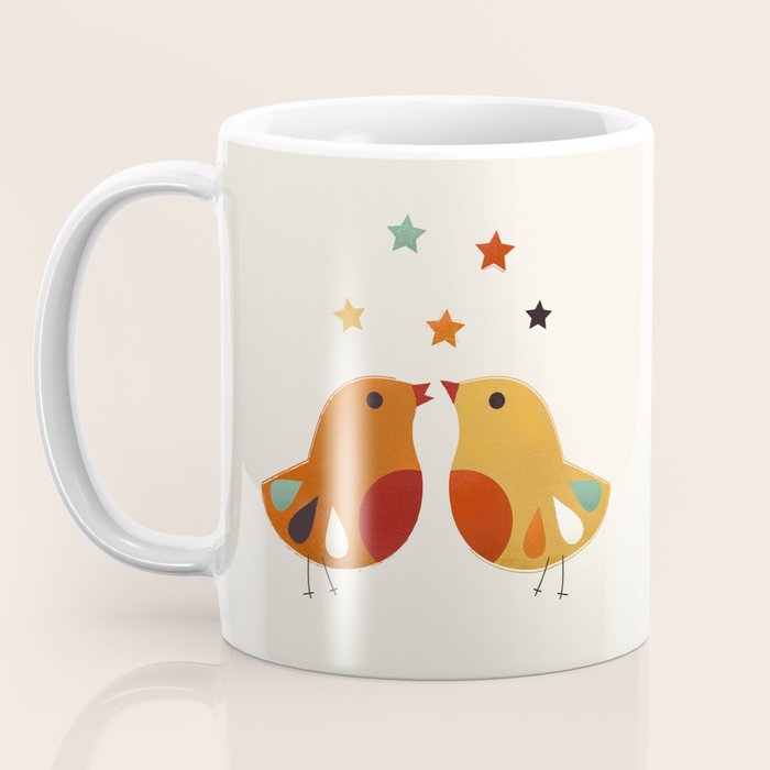 Little Festive Birds Coffee Mug Gallery Image 3