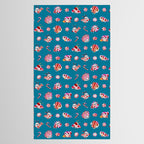 Sea Peppermint Candies Tablecloth Gallery Image 2