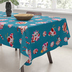 Sea Peppermint Candies Tablecloth Gallery Image 3
