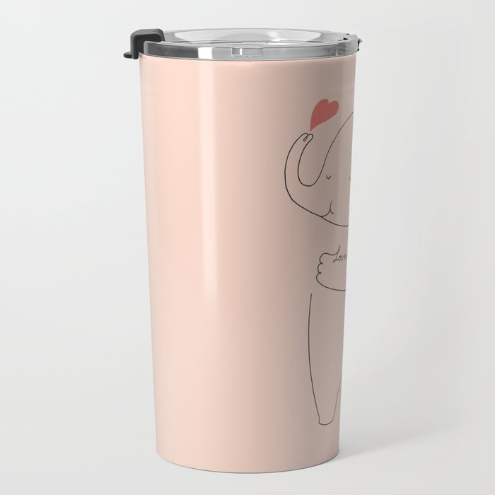 Love Yourself Ele 2 Travel Mug Gallery Image 3