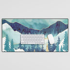 Sky Reflection Desk Mat Gallery Image 1