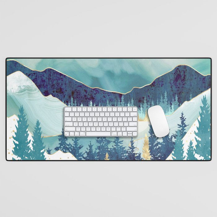 Sky Reflection Desk Mat Gallery Image 1