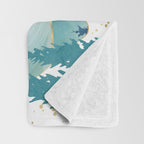 Sky Reflection Throw Blanket Gallery Image 3