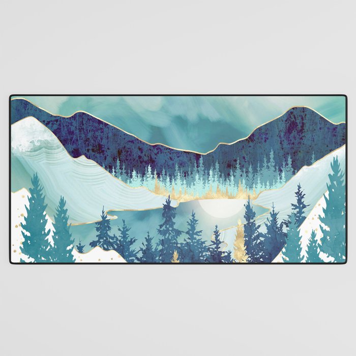 Sky Reflection Desk Mat Gallery Image 3