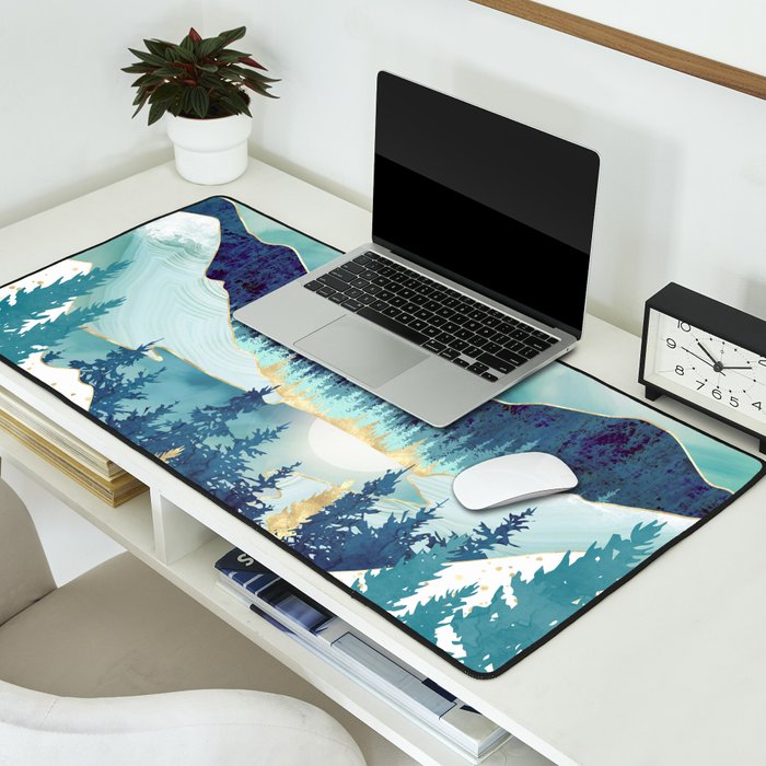 Sky Reflection Desk Mat Gallery Image 2