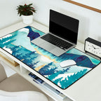 Sky Reflection Desk Mat Gallery Image 2