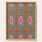 Fern and fun flower Serving Tray Gallery Image 1