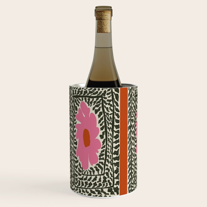 Fern and fun flower Wine Chiller Gallery Image 2