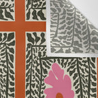 Fern and fun flower Wall Tapestry Gallery Image 3