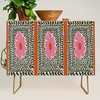 Fern and fun flower Credenza Gallery Image 1