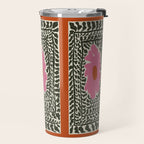 Fern and fun flower Travel Mug Gallery Image 2