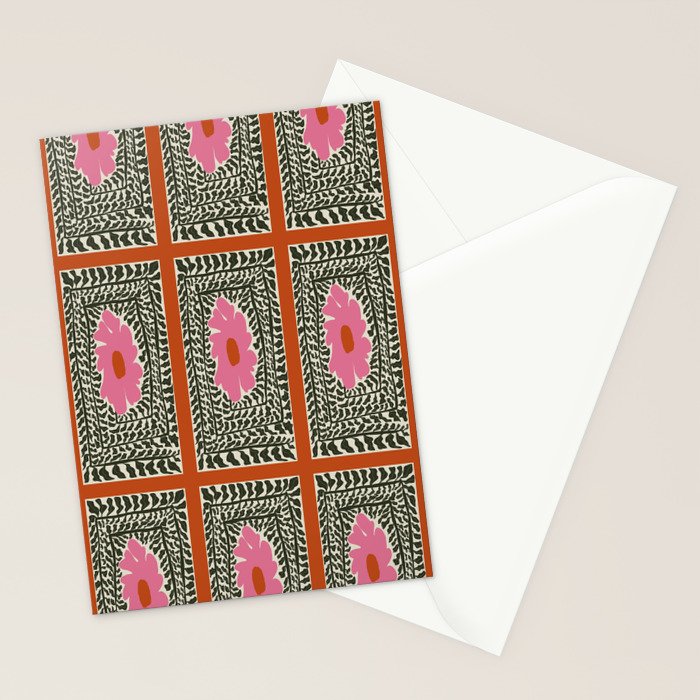 Fern and fun flower Stationery Card Gallery Image 2