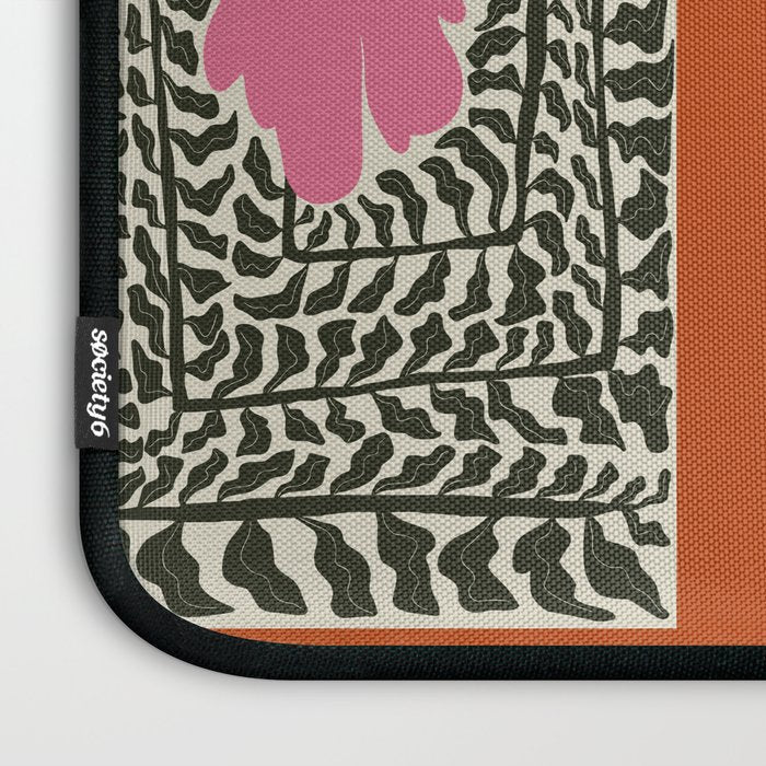 Fern and fun flower Laptop Sleeve Gallery Image 3