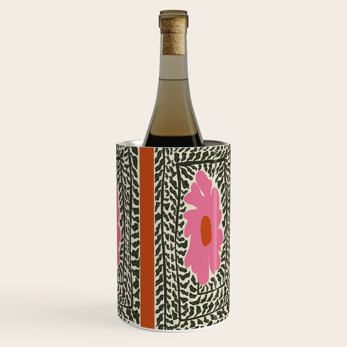 Fern and fun flower Wine Chiller Gallery Image 3