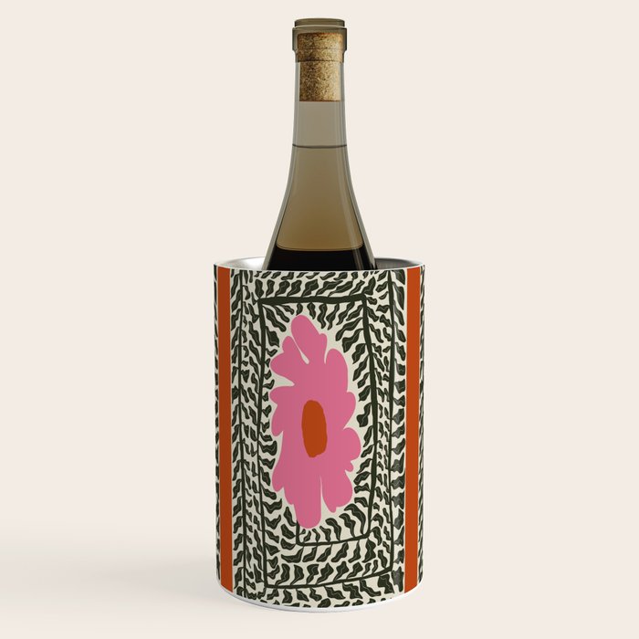 Fern and fun flower Wine Chiller Gallery Image 1