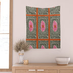 Fern and fun flower Wall Tapestry Gallery Image 2