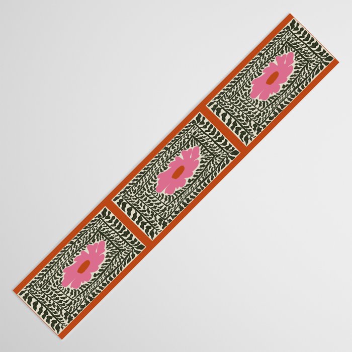 Fern and fun flower Table Runner Gallery Image 3