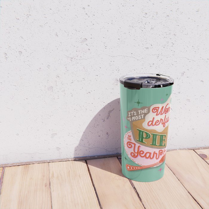 The Most Wonderful Pie of the Year Travel Mug Gallery Image 4