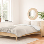Minimalist Boho Triangles Duvet Cover Gallery Image 2