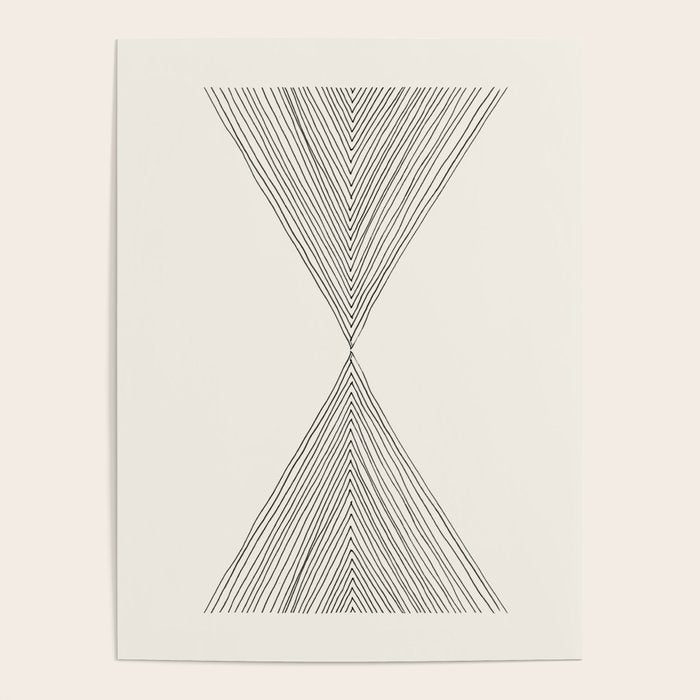 Minimalist Boho Triangles Poster Gallery Image 4