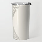Minimalist Boho Triangles Travel Mug Gallery Image 2