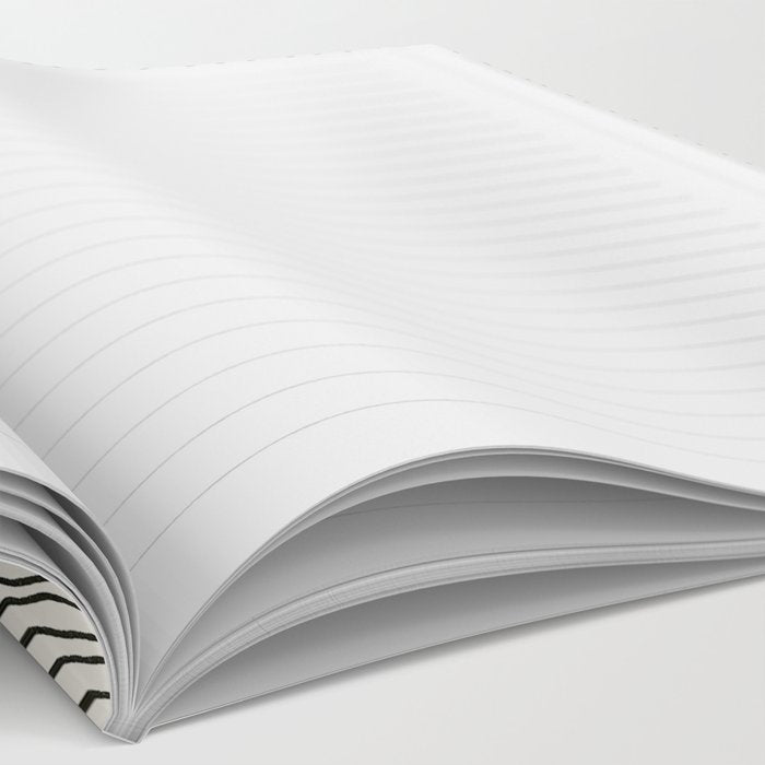 Minimalist Boho Triangles Notebook Gallery Image 2