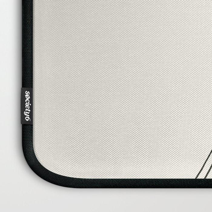 Minimalist Boho Triangles Laptop Sleeve Gallery Image 3