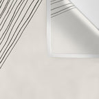 Minimalist Boho Triangles Wall Tapestry Gallery Image 3
