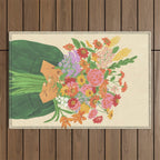 Favourite flowers Outdoor Rug Gallery Image 1