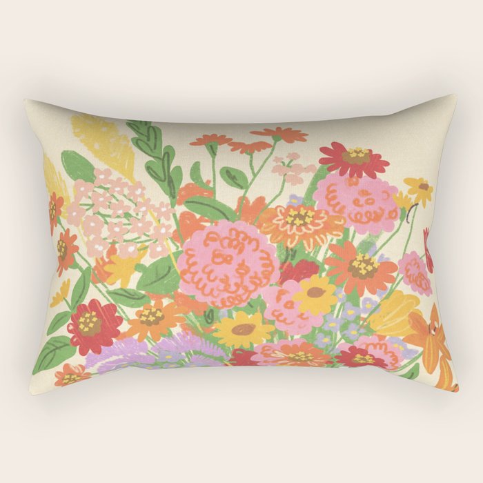 Favourite flowers Rectangular Pillow Gallery Image 2