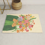 Favourite flowers Rug Gallery Image 1