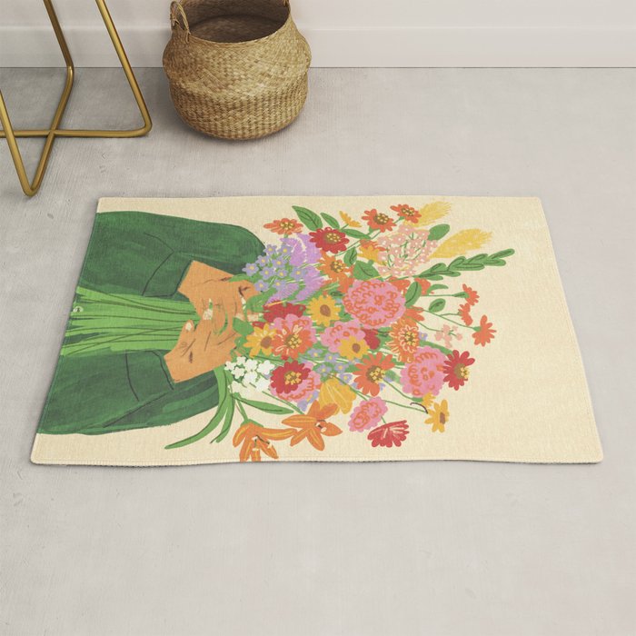 Favourite flowers Rug Gallery Image 1