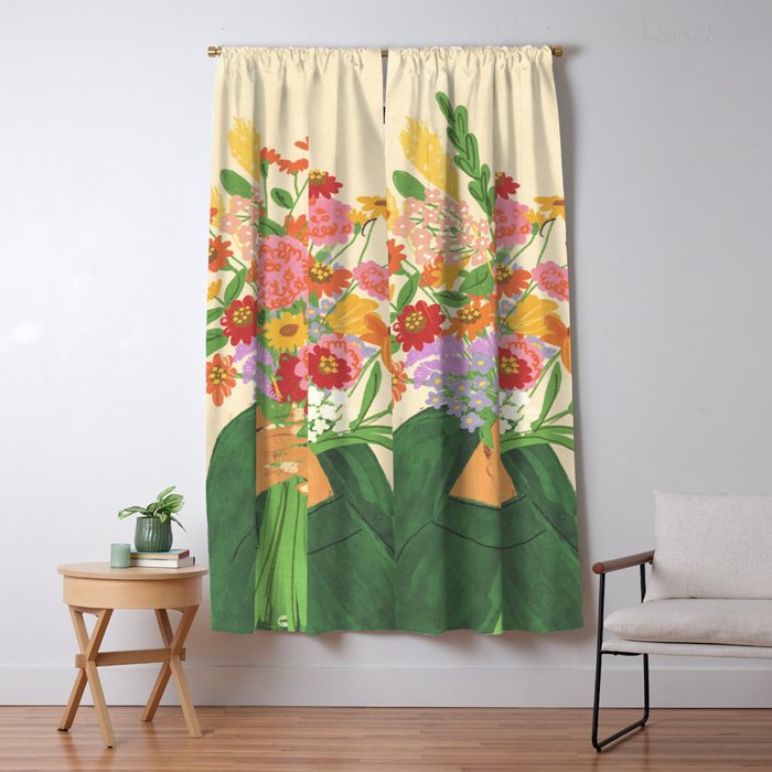 Favourite flowers Window Curtain Gallery Image 5