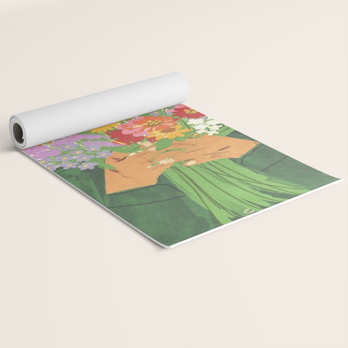 Favourite flowers Yoga Mat Gallery Image 2