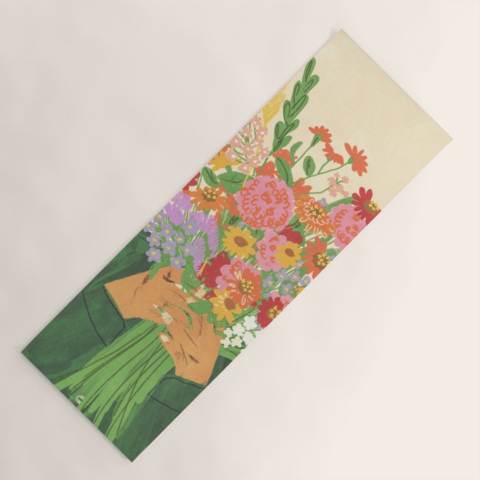 Favourite flowers Yoga Mat Gallery Image 1