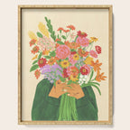 Favourite flowers Serving Tray Gallery Image 1