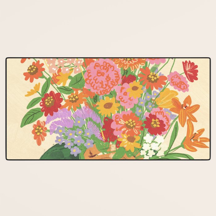 Favourite flowers Desk Mat Gallery Image 3