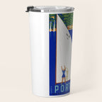 1941 PORTOFINO Italy Travel Poster Travel Mug Gallery Image 3