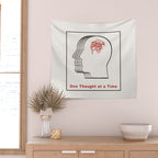 One Thought at a Time Wall Tapestry Gallery Image 2