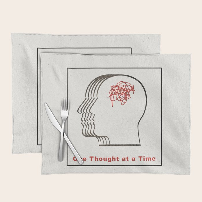One Thought at a Time Placemat Gallery Image 1