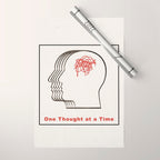 One Thought at a Time Wrapping Paper Gallery Image 1