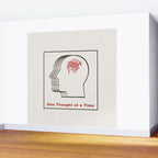 One Thought at a Time Wall Mural Gallery Image 2