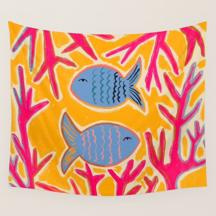 PISCES Wall Tapestry Gallery Image 1