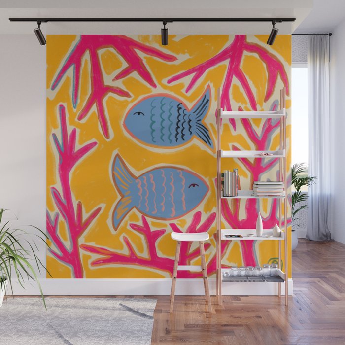 PISCES Wall Mural Gallery Image 1