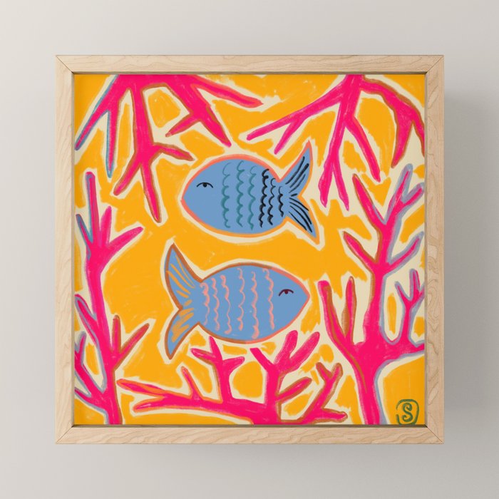 PISCES Mini Art Print Gallery Image 1