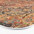 N198 - Vintage Heritage Traditional Golden Berber Moroccan Style Bath Mat Gallery Image 3