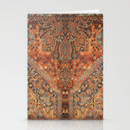 N198 - Vintage Heritage Traditional Golden Berber Moroccan Style Stationery Card Gallery Image 2