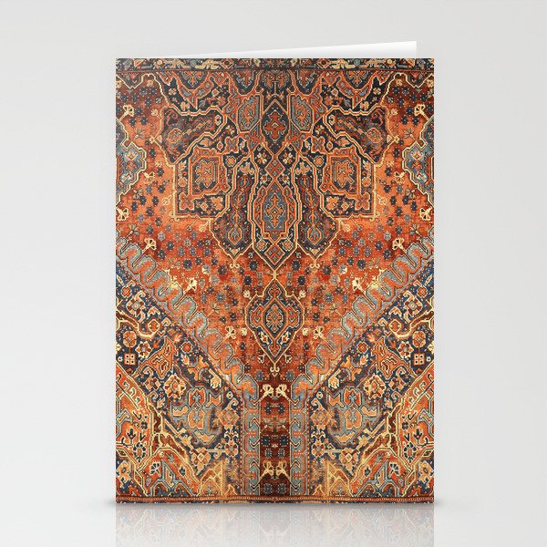 N198 - Vintage Heritage Traditional Golden Berber Moroccan Style Stationery Card Gallery Image 2