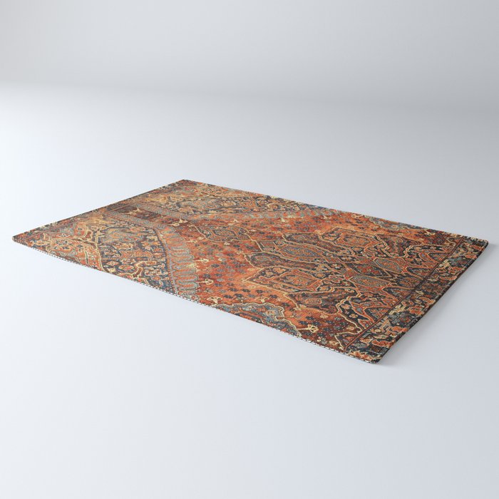 N198 - Vintage Heritage Traditional Golden Berber Moroccan Style Rug Gallery Image 3
