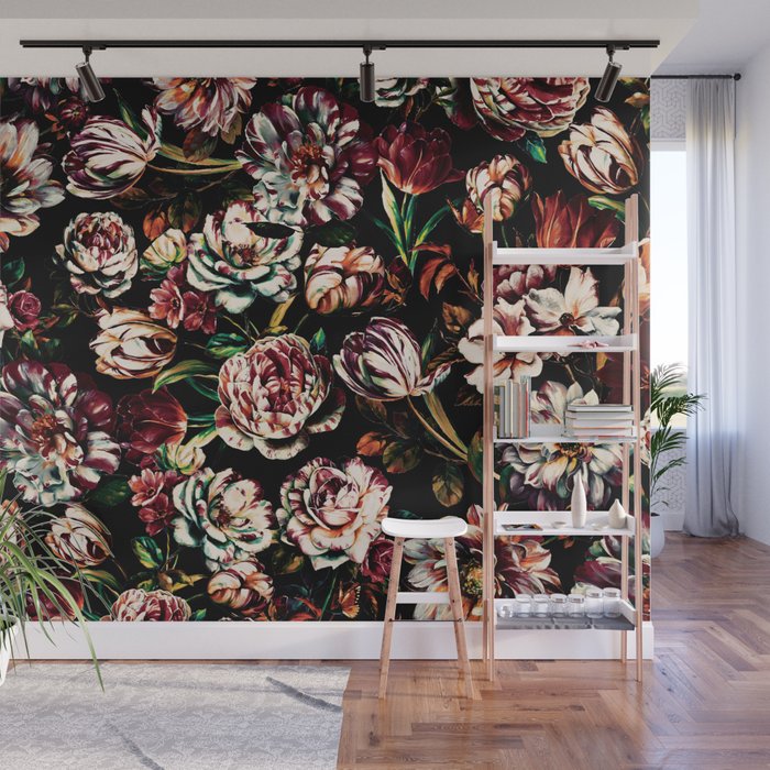 Dark Garden II Wall Mural Gallery Image 1